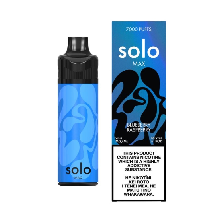 Fedezze fel a Solo MAX pod kit Blueberry Raspberry varázsát: prémium vape élmény minden szívásnál a vape Magyarország kínálatából