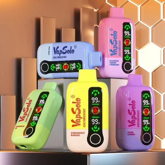 VapSolo DG18000: Forradalmi vaping élmény a modern felhasználóknak
